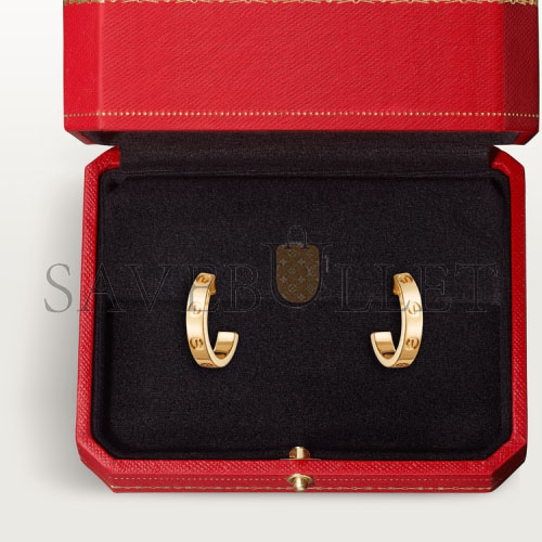 CARTIER  LOVE EARRINGS B8028800