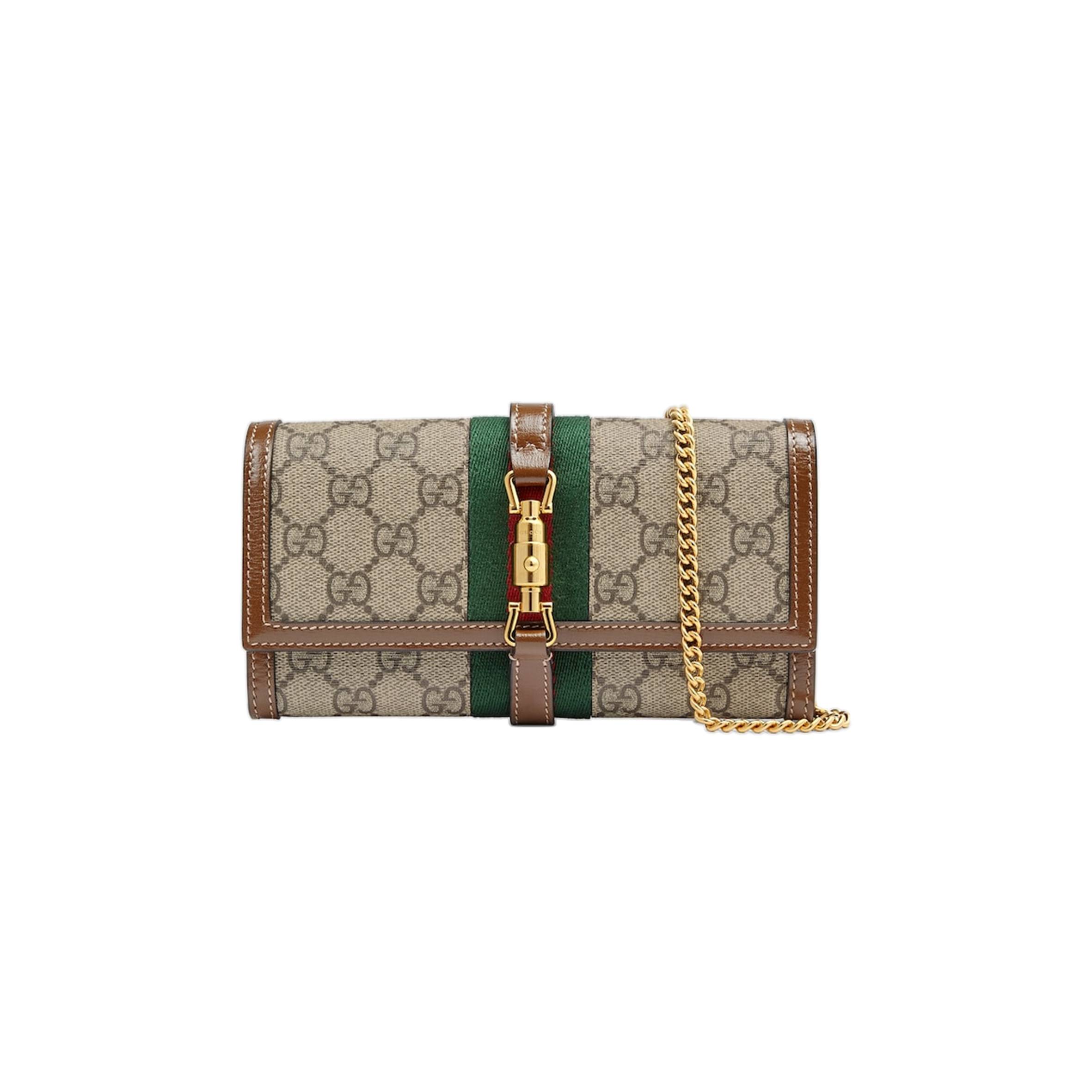 GUCCI JACKIE 1961 CHAIN WALLET 652681 (19*10*3.5cm)