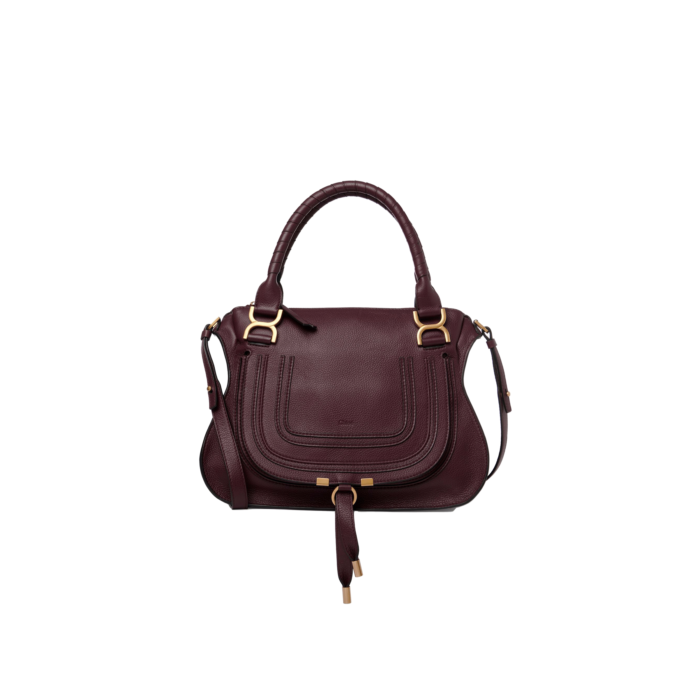 CHLOE MARCIE BAG IN GRAINED LEATHER CHC22AS660I3155U (36*28*12cm)