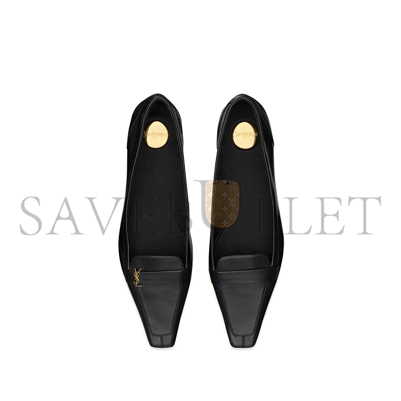 YSL POPPY BALLERINAS IN SMOOTH LEATHER 818008AAEHW1000