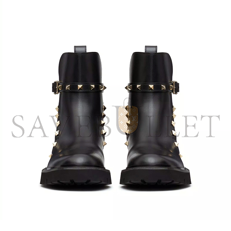 VALENTINO ROCKSTUD CALFSKIN ANKLE BOOT 40 MM 3W0S0HY8AWE_0NO