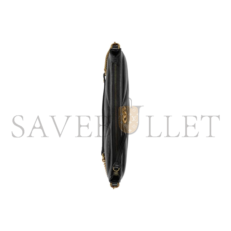 GUCCI SMALL MARMONT LEATHER SHOULDER BAG 777263 (26*17*4cm)