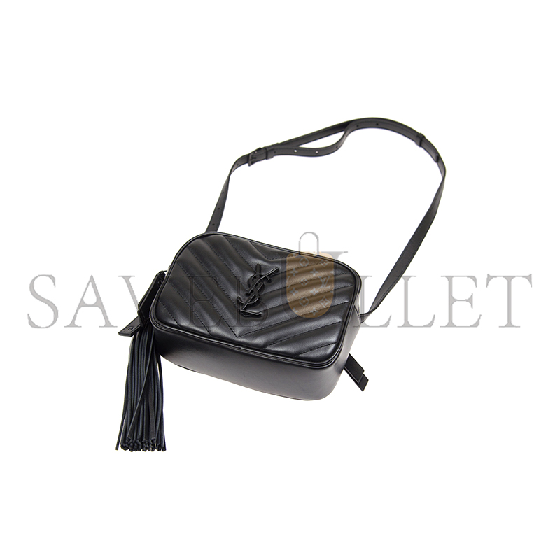 YSL LOU BELT BAG BLACK 748849DV7081000 (15.5*10.5*5.5cm)