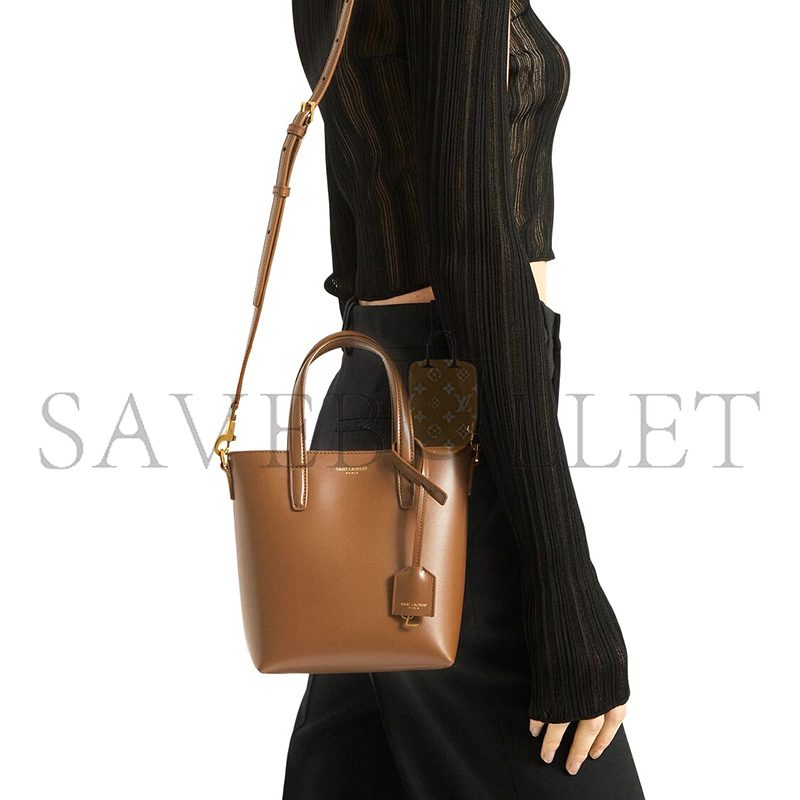 YSL MINI TOY LEATHER SHOPPING BAG 773995AADDI2536 (18*17*8cm)