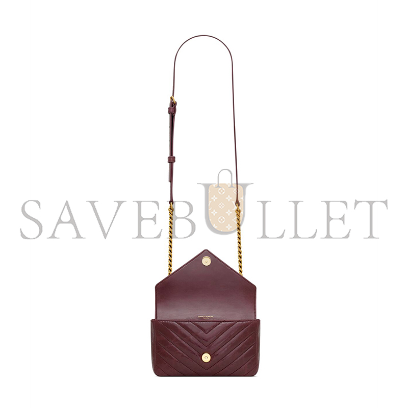 YSL COLLEGE MINI IN SHINY LEATHER 779430DZH076193 (20*13*3cm)