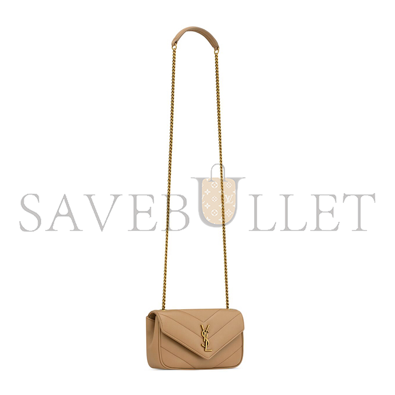 YSL LOULOU MINI IN LAMBSKIN 821749AAEAX2357 (20*12*5cm)