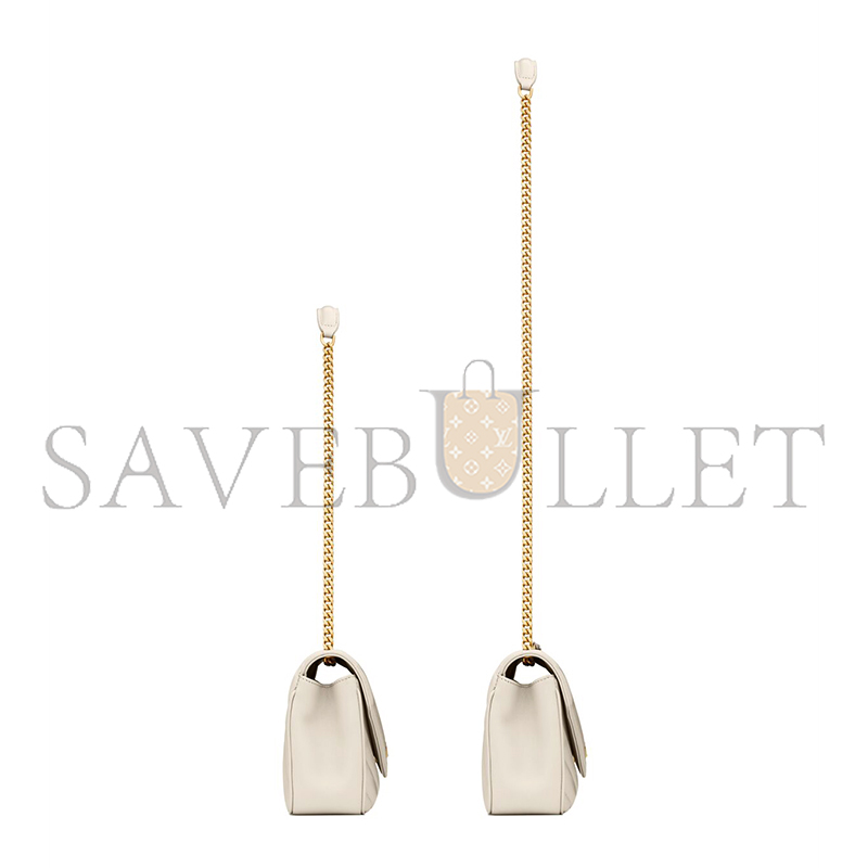 YSL LOULOU SMALL IN MATELASSÉ LAMBSKIN 801437AAEAX9207 (24*14*6cm)