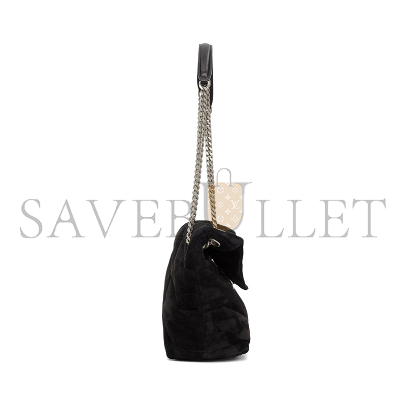 YSL PUFFER SMALL IN SUEDE 577476325574 (29*17*11cm)
