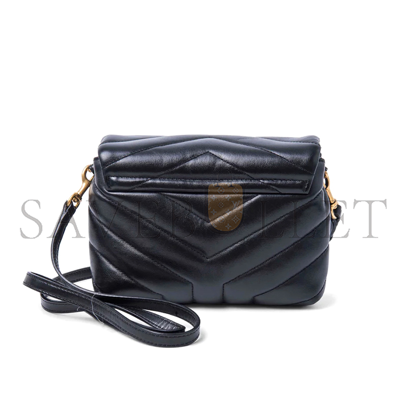 YSL TOY LOULOU LEATHER SHOULDER BAG 678401DV7074227 (20*14*7cm)