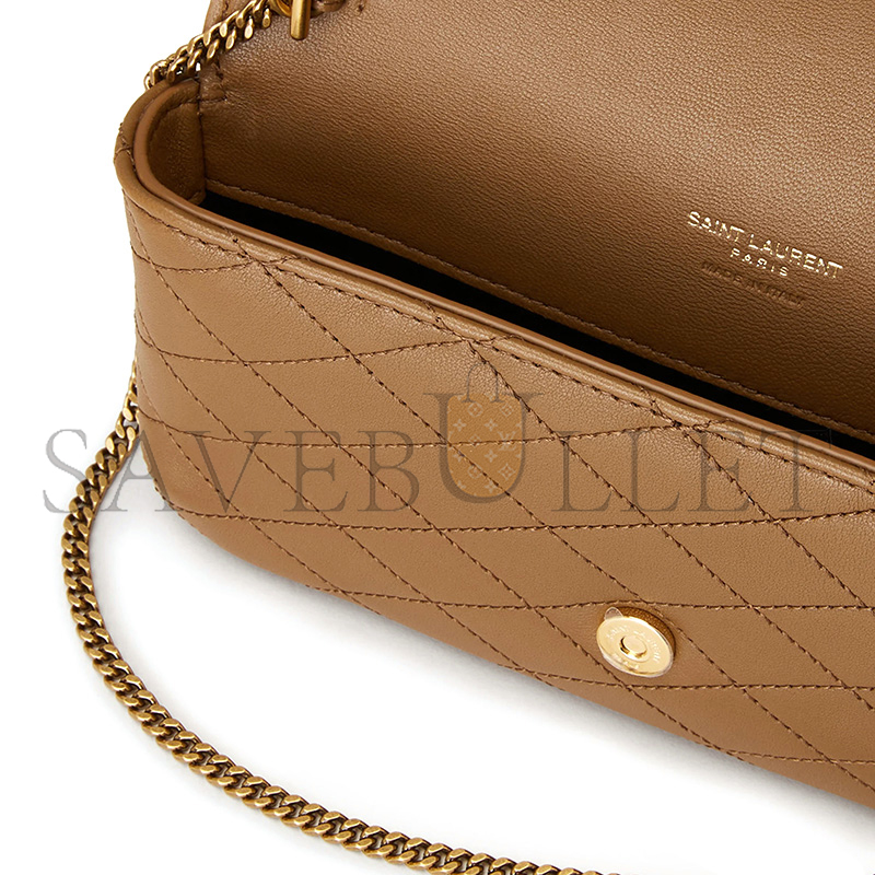 YSL GABY PHONE CASE IN LAMBSKIN 7540511EL072760 (19*10*4.5cm)