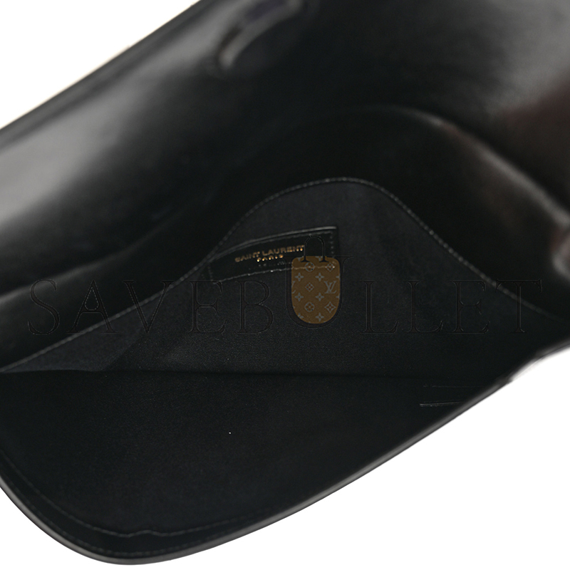 YSL UPTOWN POUCH IN SMOOTH LEATHER 5657391291867 (27*16*2cm)